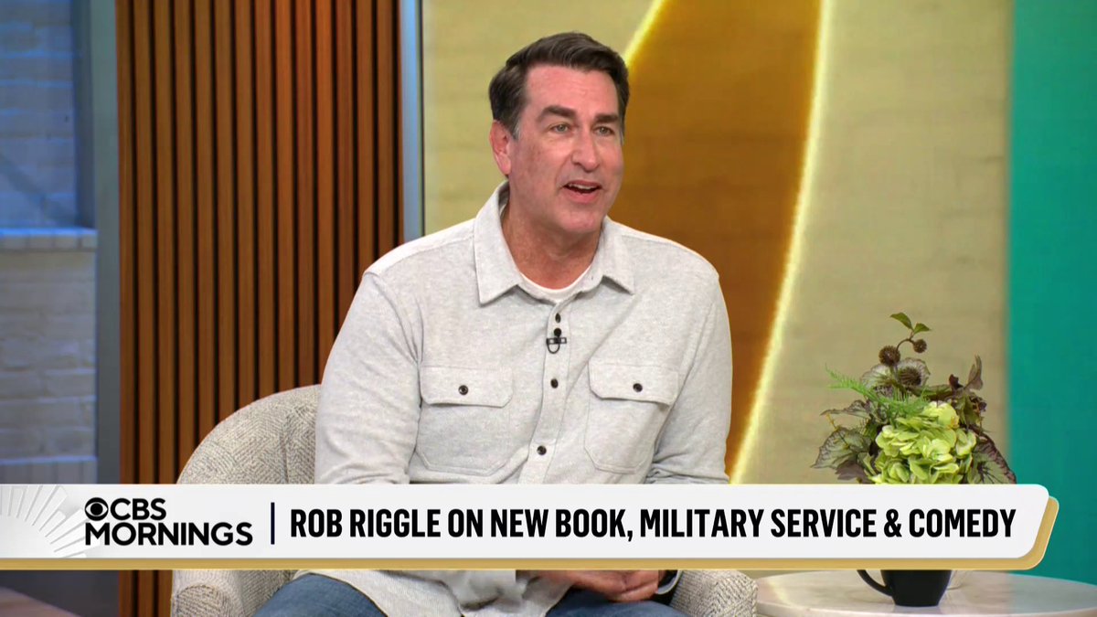 Rob Riggle’s journey through more than 20 years of military service and his time in Hollywood “required a lot of resilience,” the comedian shares. Riggle reflects on the “discipline and consistency” he learned as a Marine and how it helped shape his comedy career in his new memoir, “Grit, Spit and Never Quit.”