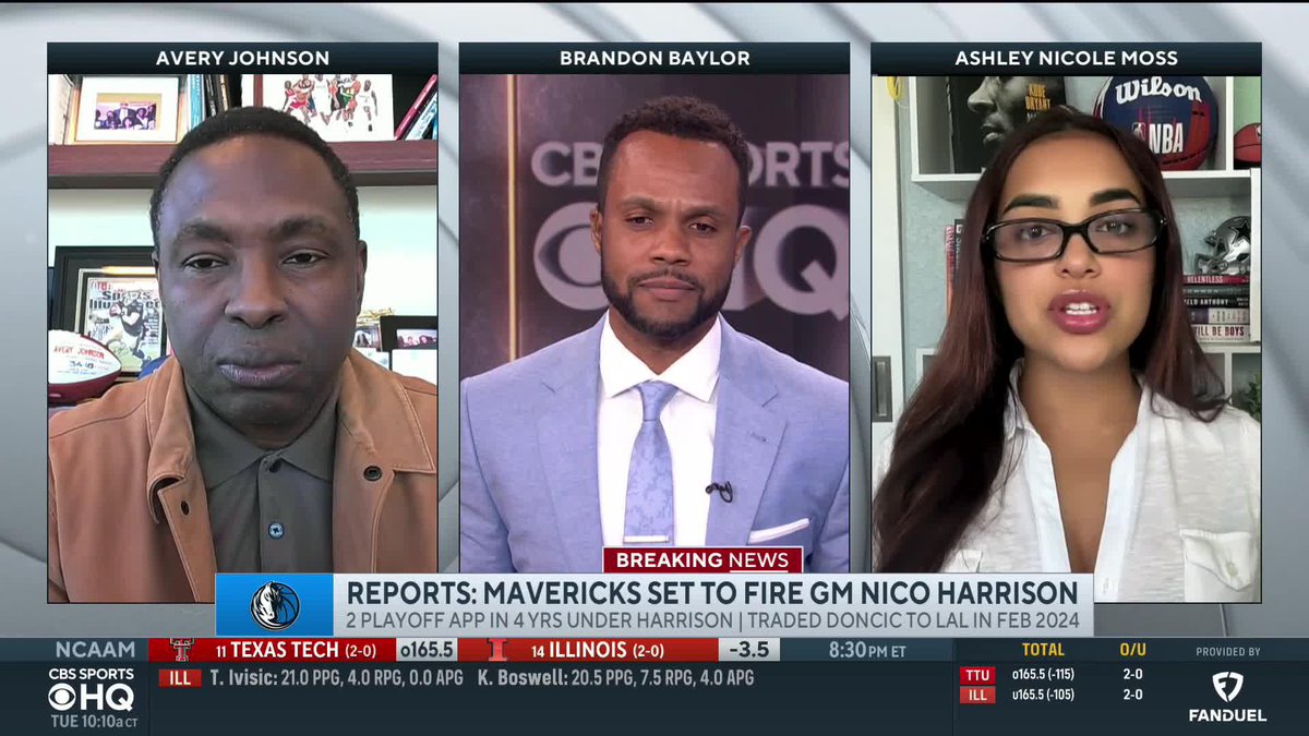 “It's very difficult to feel bad for Jason Kidd, for Nico Harrison for anybody in that front office because this was a decision YOU made." Ashley Nicole Moss as the Mavs are set to fire GM Nico Harrison 9 months after trading Luka Doncic.