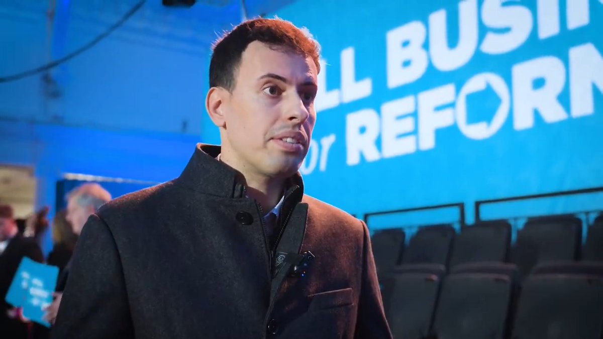 Meet Marco 🤝 He is a small insurance business owner who is facing the challenges of rising costs, strict regulations, and staying competitive. Marco hopes to see Nigel Farage as Prime Minister, believing he will champion the interests of small businesses.