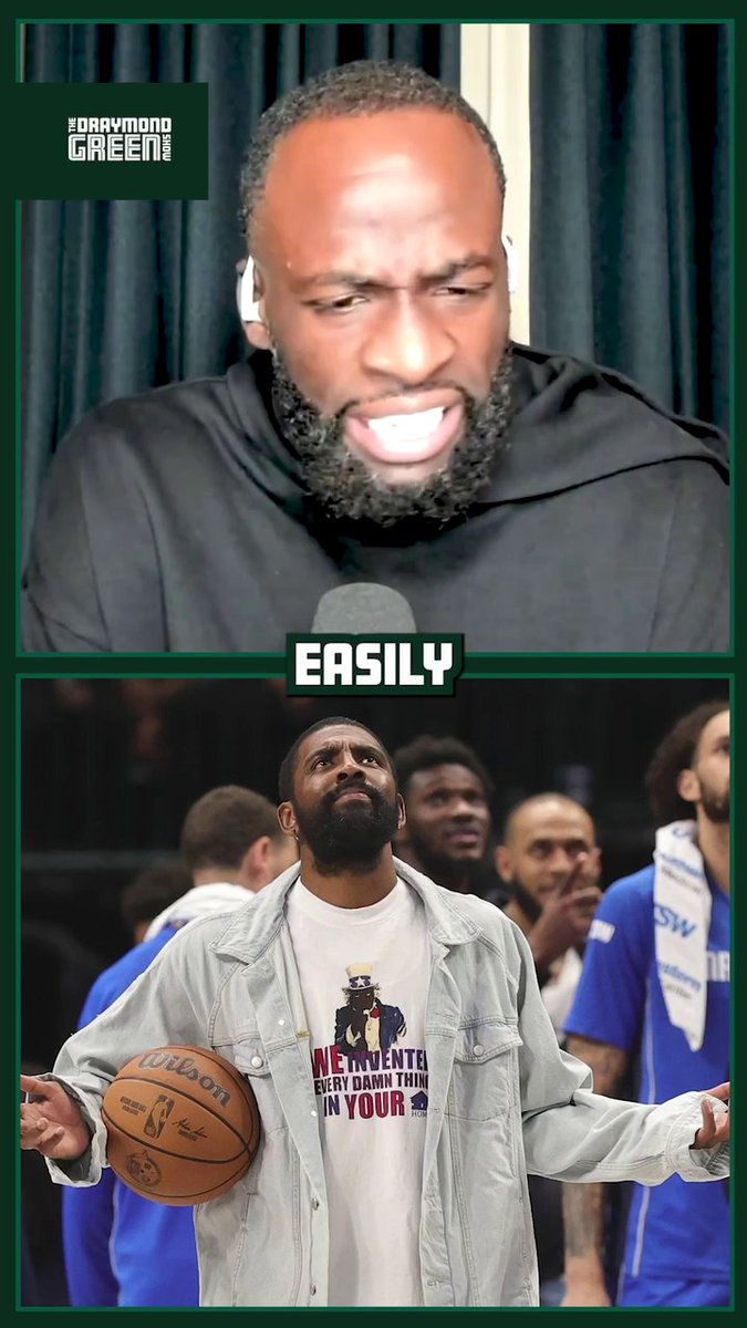 Draymond Green came to Nico Harrison’s defense, saying we never truly got to see the roster he built at full strength “Y'all just want to go point the finger at Nico because that was a storyline…That is whack to me.” (🎥 The Draymond Green Show )
