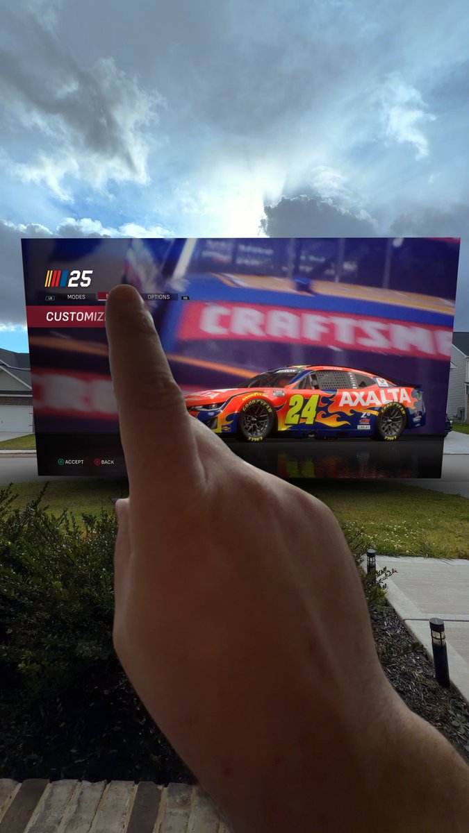 The only limit is your imagination. Create the scheme of your dreams with the Paint Kit in @NASCAR25Game, now available on Steam!