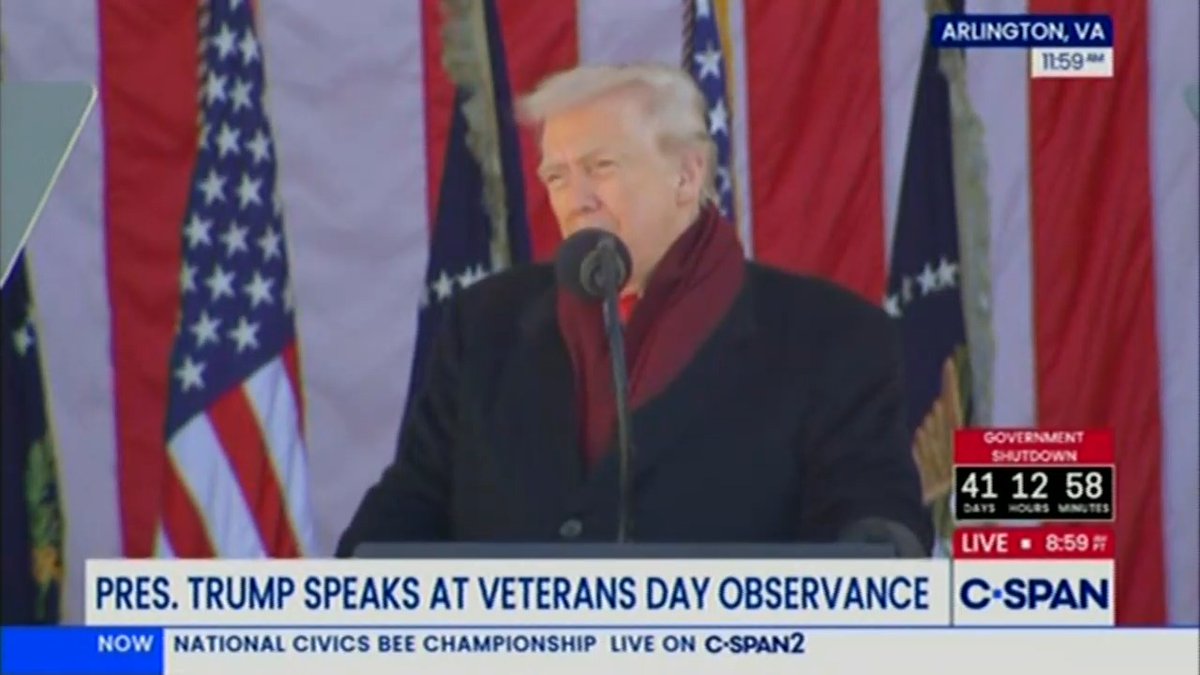 Trump refers to veterans as a "wall of flesh"