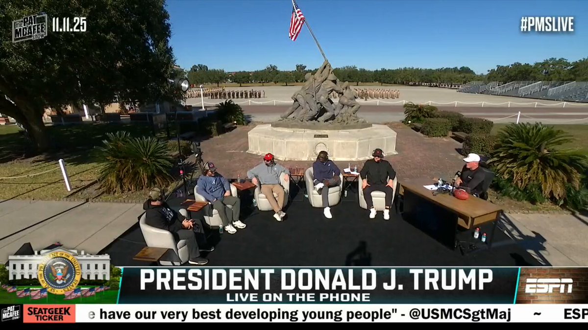 "Coach Saban won a lot and he's a fantastic guy.. I know him very well and he's a great football coach" ~ President Donald J. Trump #PMSLive