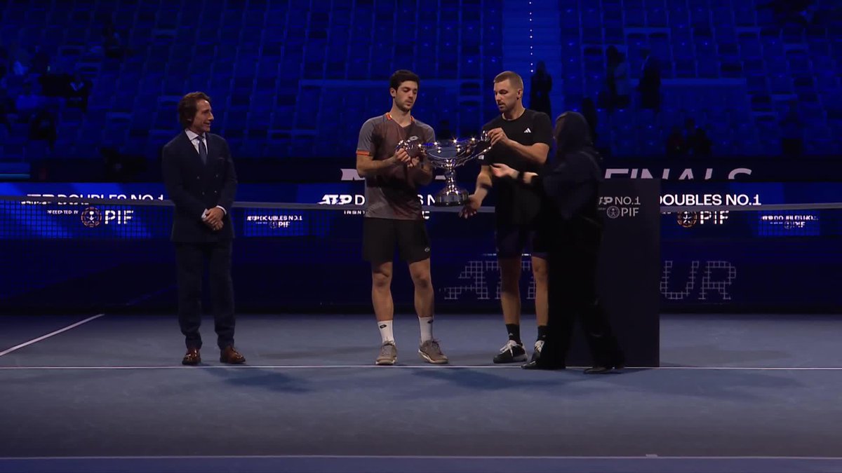 Brisbane 🏆 Doha 🏆 Queen’s 🏆 Eastbourne 🏆 Wimbledon 🏆 Toronto 🏆 Vienna 🏆 Cash and Glasspool are the Year End No.1 doubles team! 👏 #NittoATPFinals