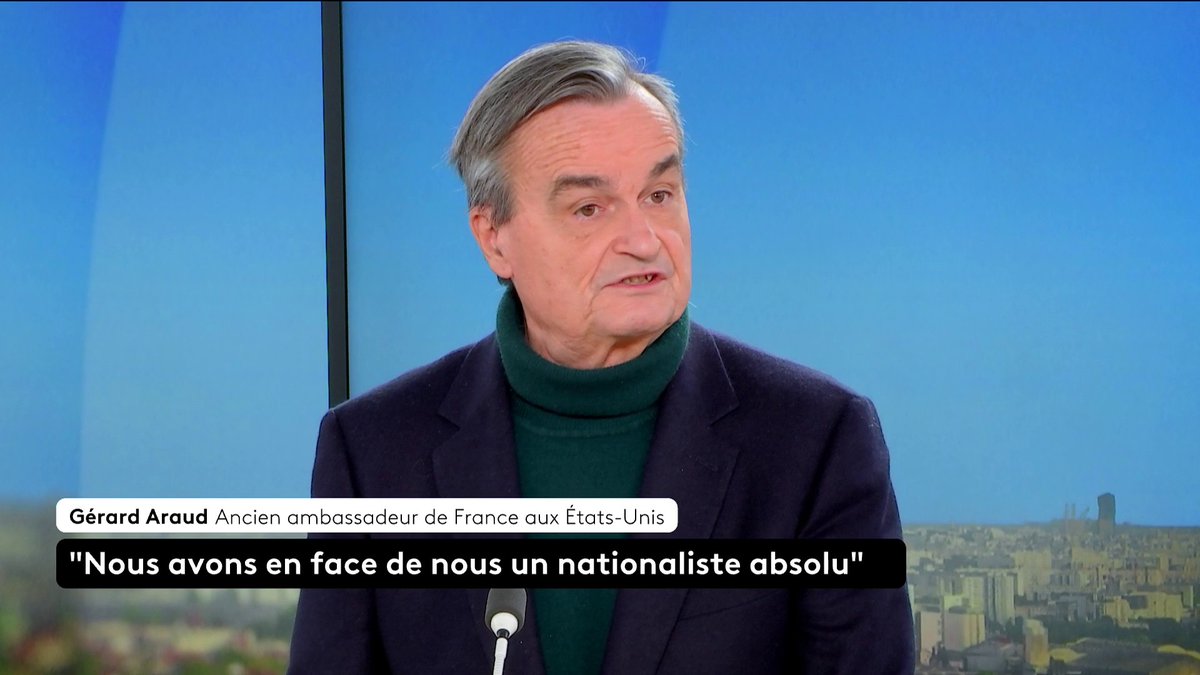 🔴 🗣️ Europe : "Nous dominions le monde, et c'est fini, parce que les rapports de force ont changé", estime l'ancien ambassadeur de France aux États-Unis et en Israël Gérard Araud. Il est l'invité de Sonia Chironi et de Nathalie Saint-Cricq. #ToutEstPolitique #Canal16