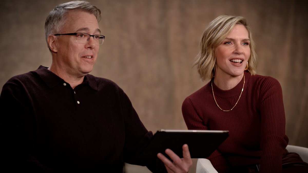 Vince and Rhea break down Scene 46. #Pluribus — Now Streaming