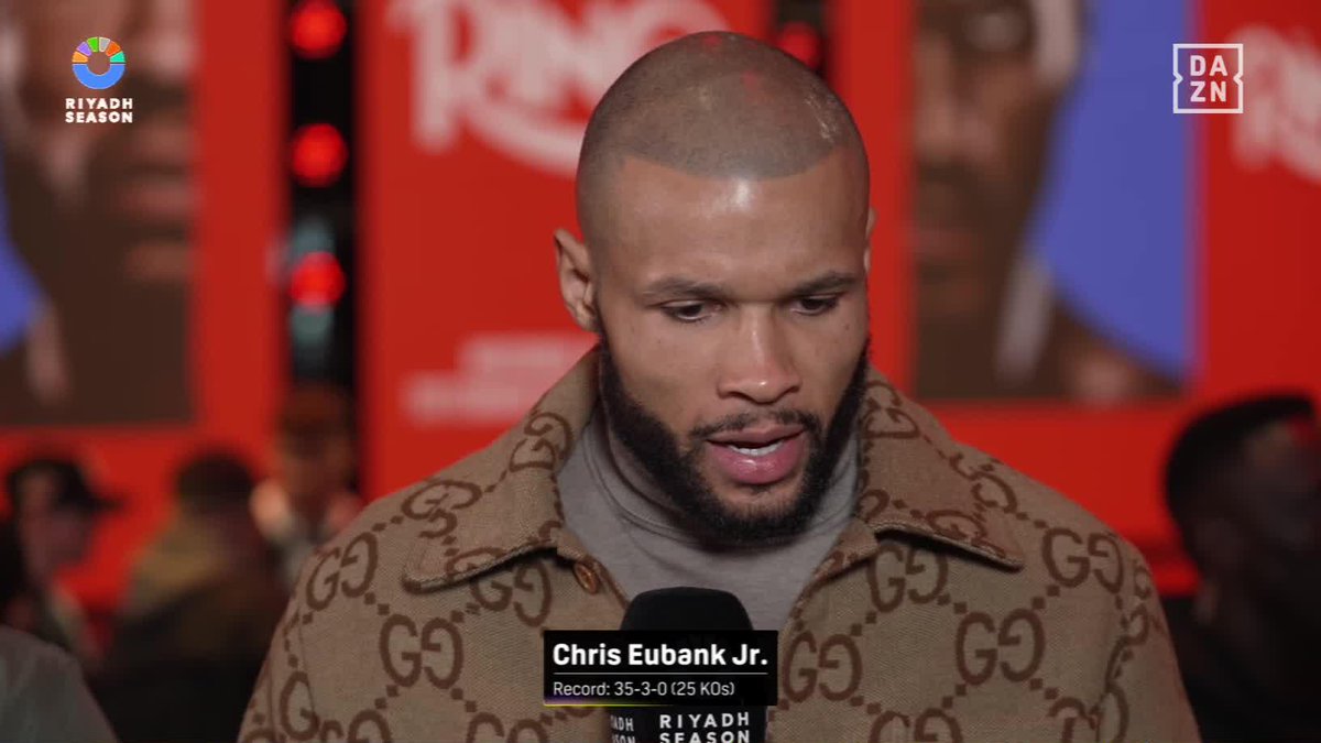 ๐ฃ๏ธ "There is a respect there now... and that stops eggs being smashed on people" Chris Eubank Jr. on a mutual respect between himself and Conor Benn ๐ค ๐๏ธ Buy #EubankBenn2 NOW at | Nov 15 | Live exclusively on DAZN | #UnfinishedBusiness | Ring Magazineโช๏ธ