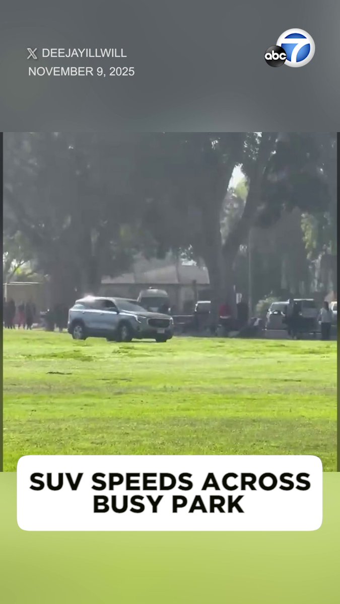 Young softball players and their parents watched in fear as a driver in an SUV sped erratically across a busy Whittier park. The terrifying scene unfolded at Sorensen Park Sunday while children were in the middle of playing a softball game.