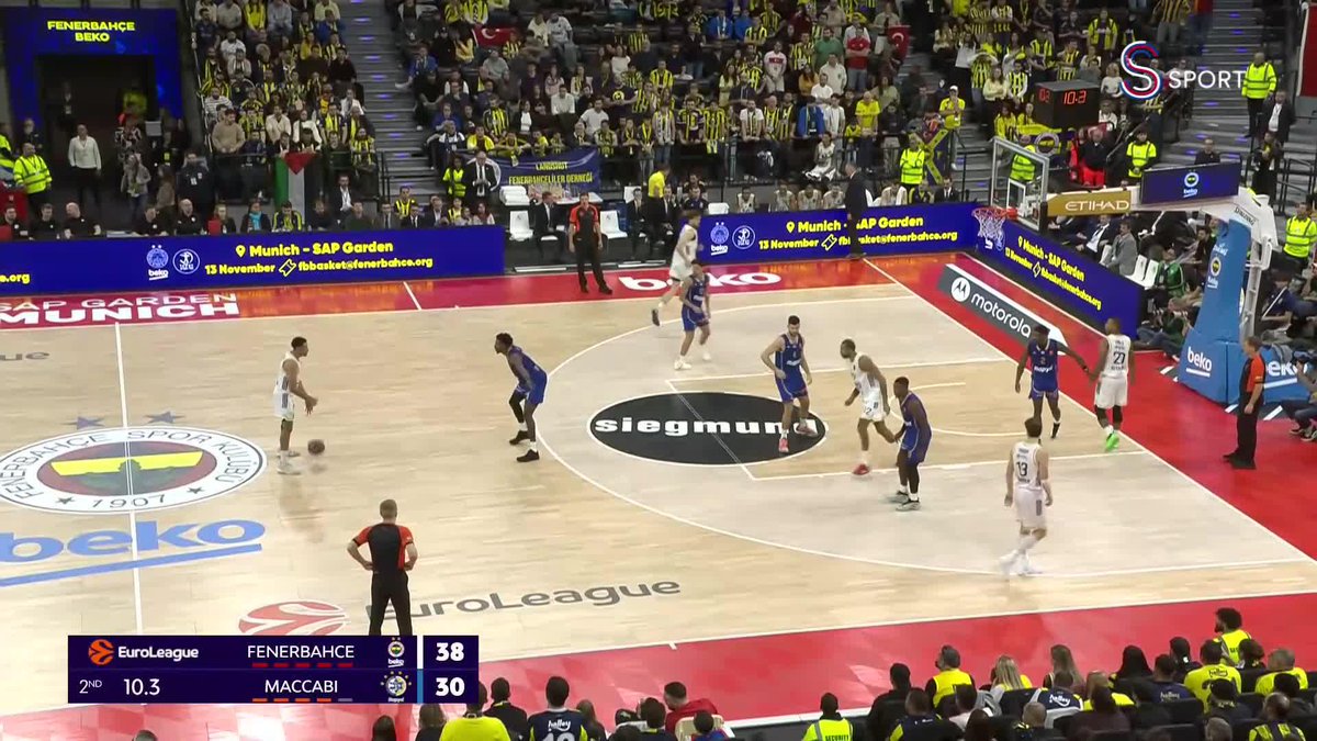 İY | Fenerbahçe Beko 40-30 Maccabi.