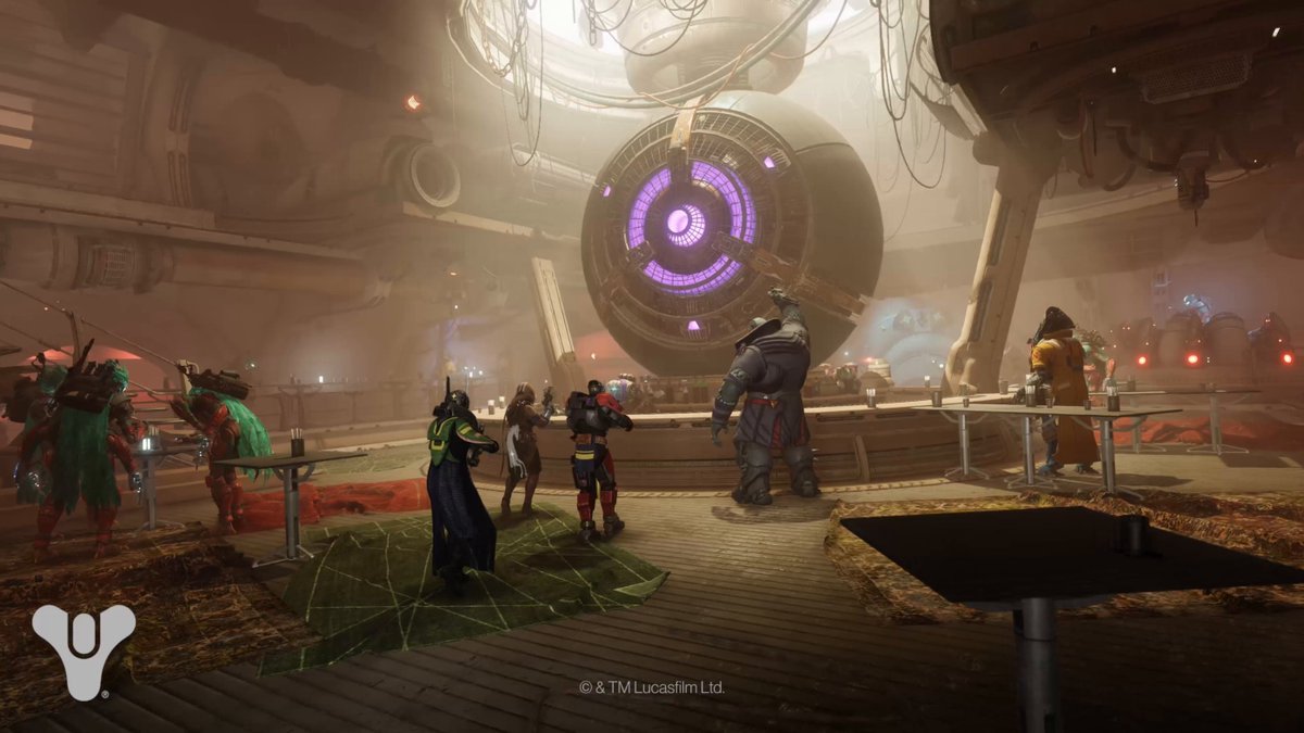 Welcome to Tharsis Outpost, Guardian. If you have an unsavory job you need done, you can find it in this new social space. Destiny 2: Renegades // December 2, 2025 🌙