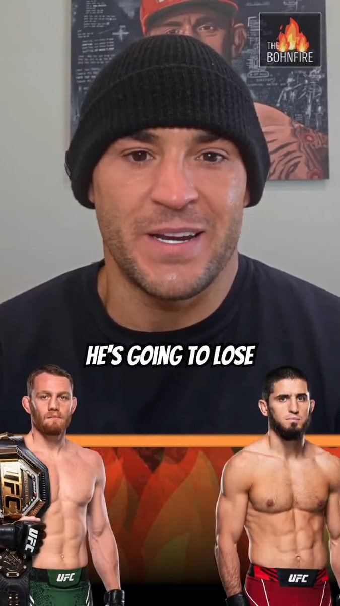 Dustin Poirier picks Islam Makhachev by decision at #UFC322 but says "he's going to lose" if it turns into a striking-only fight. 💎