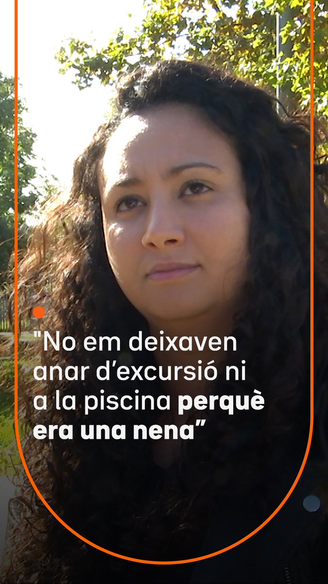 “Als 10 anys, els meus pares ja no em deixaven anar d’excursió o a la piscina perquè era una nena.” La Safi denuncia una situació que viuen moltes nenes per motius religiosos o perquè s'han de fer càrrec de germans. S'ha creat una associació per ajudar-les