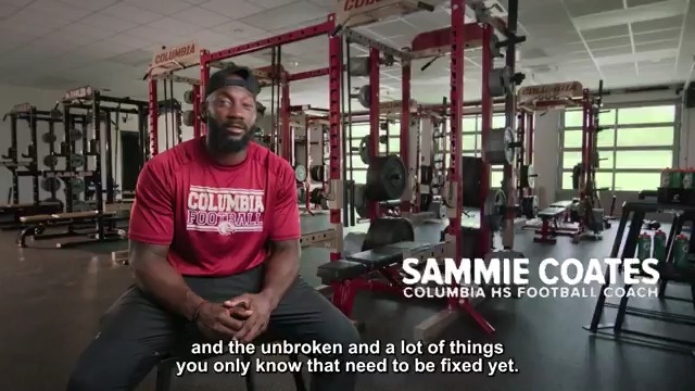 Former NFL WR Sammie Coates became the coach of the Columbia Eagles high school football team with one goal in mind... end a 10-year losing streak. Watch the first episode of All The Reasons Not to Quit presented by Gatorade now ➡️