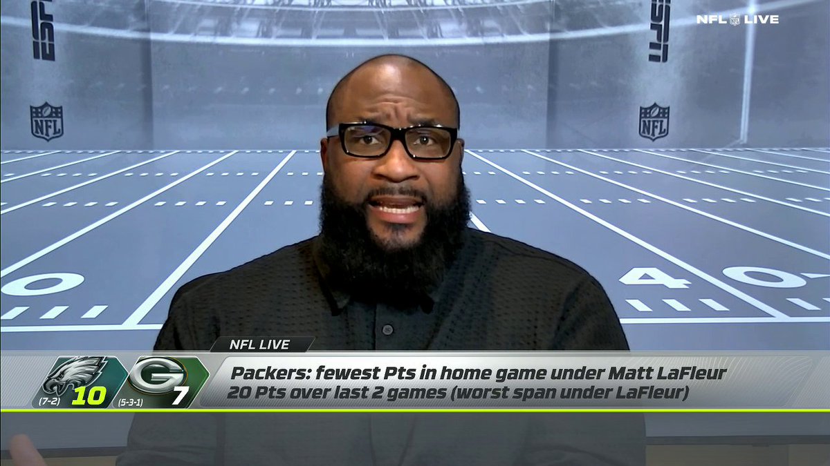 "How can we talk about Green Bay in the vein of being a championship team in the NFC?" 😬 Marcus Spears isn’t ready to call the Packers a Super Bowl team at this point ✍️