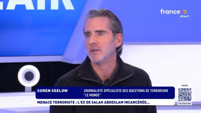 "La menace djihadiste est plus faible aujourd'hui qu'entre 2015 et 2017. Il n'y a aucun doute là-dessus. L'époque du califat est révolue. On a changé de nature. Ce qui est spectaculaire, et inquiétant pour la société, c'est le rajeunissement des auteurs." Soren Seelow