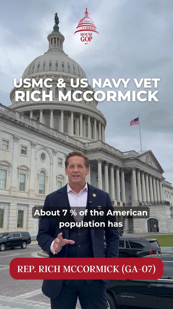 WATCH: Congressman Rich McCormick, MBA MD, an U.S. Marines and U.S. Navy veteran, highlights the sacrifice made by the heroes who step up to protect America.