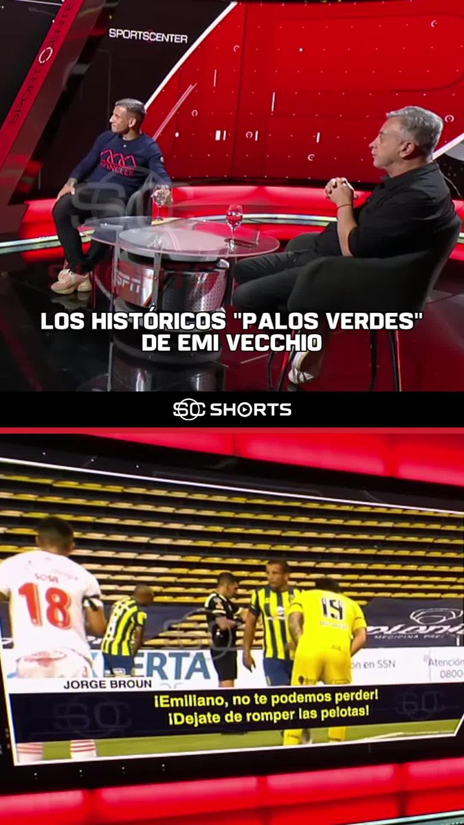 ¿EXISTIERON ESOS ‘PALOS VERDES’? Una de las frases más recordadas de los últimos tiempos del fútbol argentino contada por Emi Vecchio, el protagonista principal. 📺 #SCShorts 📺 Plan Premium de #DisneyPlus | YouTube ESPN Fans