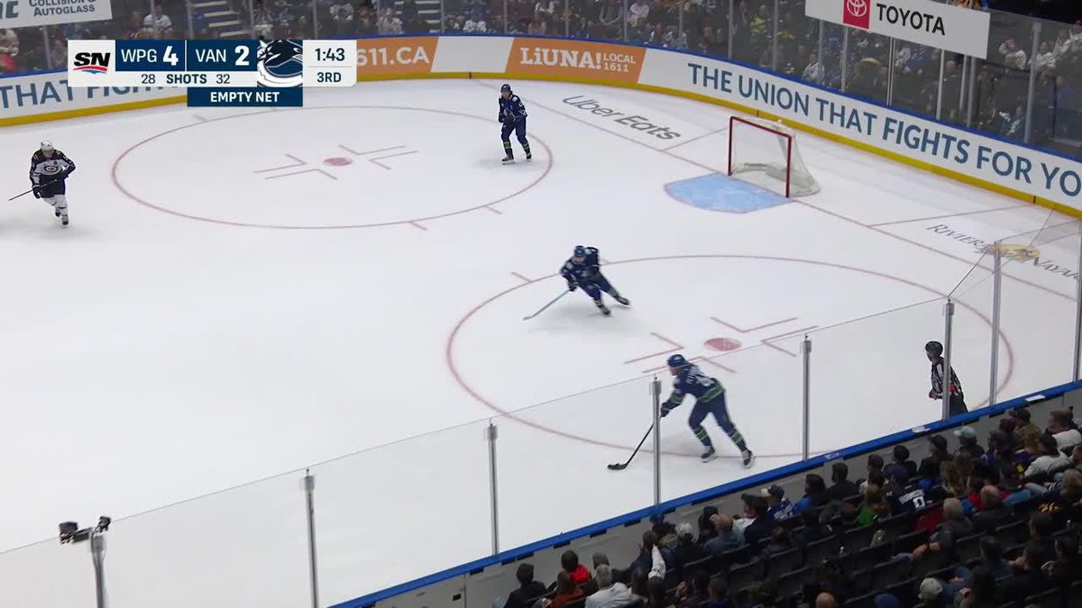 Boeser buries the rebound in front. 🚨