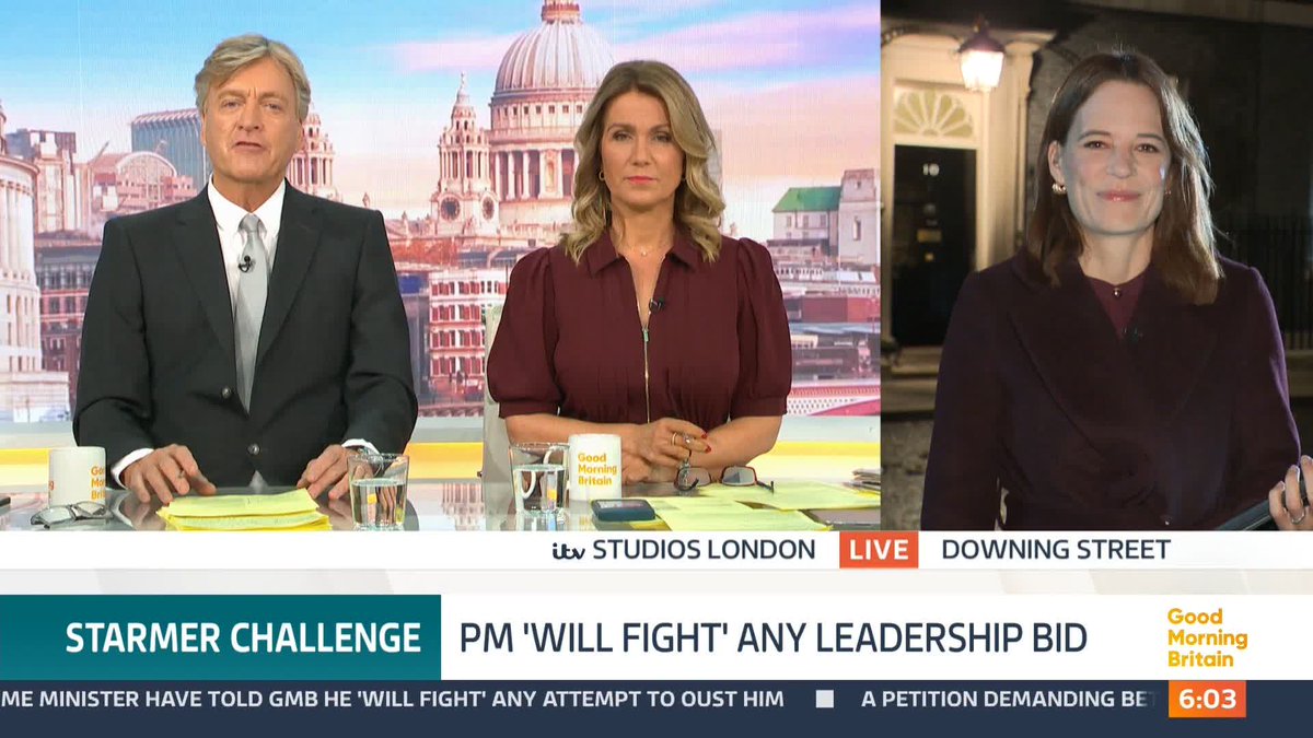 Health Secretary Wes Streeting has issued a formal statement denying rumours that he is plotting a leadership challenge against Sir Keir Starmer. @louisajamesitv has the latest.