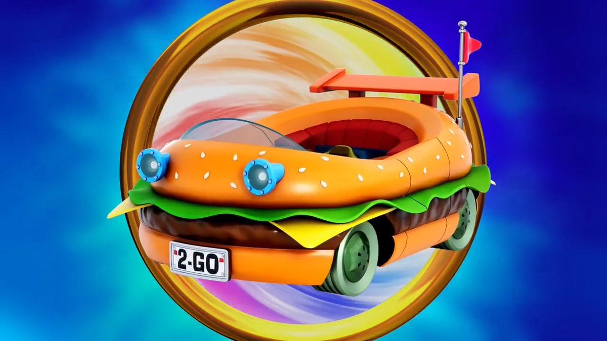 『ソニックレーシング クロスワールド』 11/20（木）に「スポンジ・ボブ」が登場決定！🍔 さてお待ちかねのコーナーです・・・！ #ソニックレーシングCW #SpongeBob