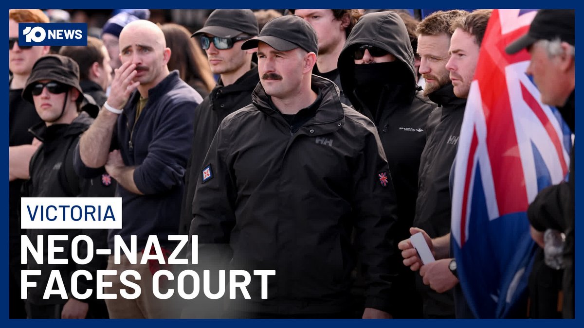 Neo-Nazi Thomas Sewell has fronted a Supreme Court Judge in a bid to be released from custody after his bail was denied. Carrying Hitler’s Mein Kampf into the hearing, he is facing serious charges linked to an attack on a First Nations camp in Melbourne’s CBD.
