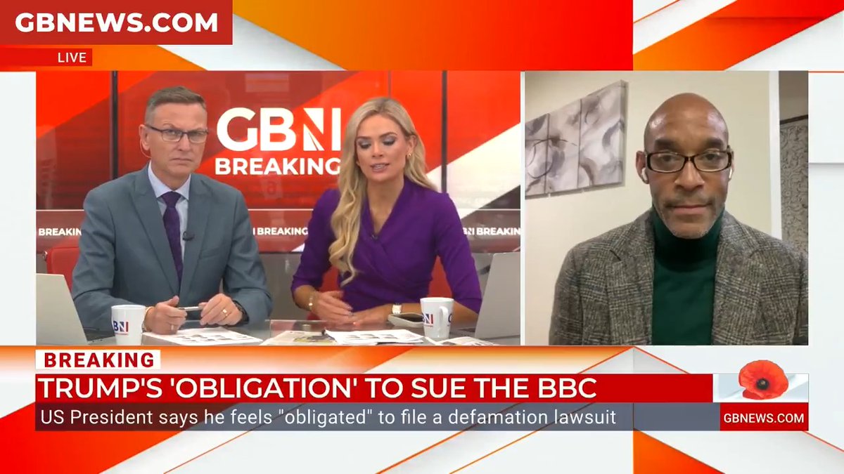 'Donald Trump doesn't care where the money comes from.' Political analyst Eric Ham doesn't believe Donald Trump will consider British BBC licence fee payers when suing the BBC. 🔓 Become a GB News Member: