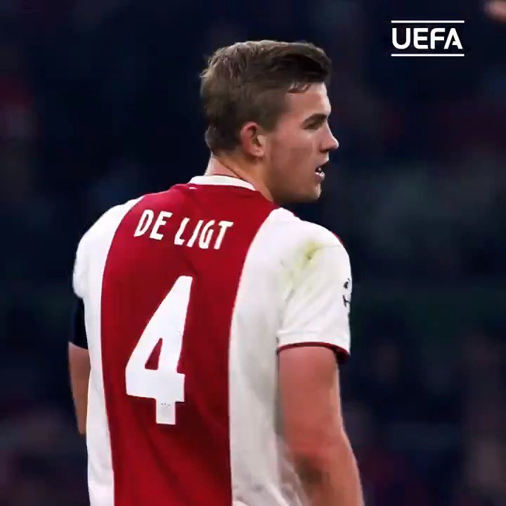 At the age of 19, Matthijs de Ligt was the: - Youngest ever player to reach 100 games for Ajax 💯 - Youngest captain in Ajax's history ©️ - Youngest player ever to start in a European final ✨ - First defender to win the Golden Boy award 🏆