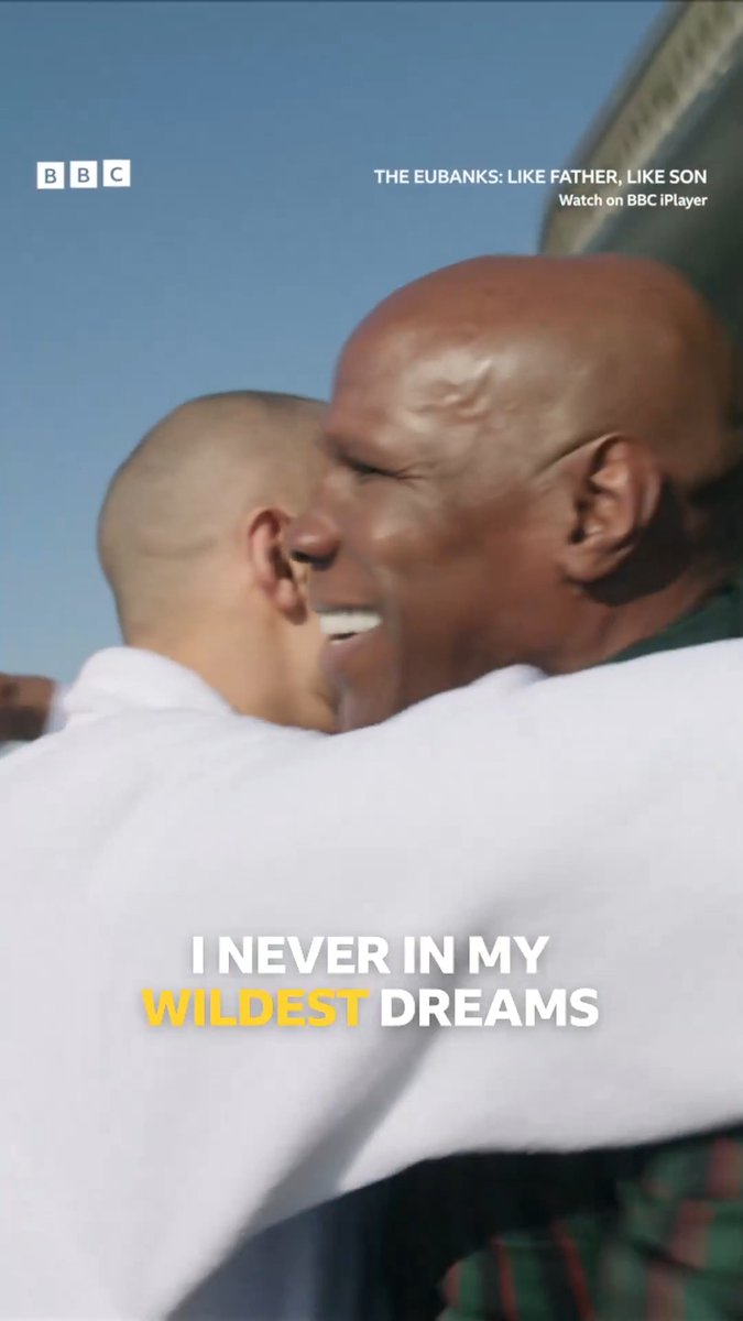 🗣 "You're a legend!" ⭐ The praise @chriseubankjr never expected to hear from his father 💬👏