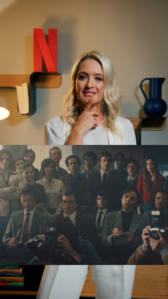 Carolina Crescentini ci dice, in 15 secondi, perché non dovete perdervi Mrs Playmen, ora su Netflix!