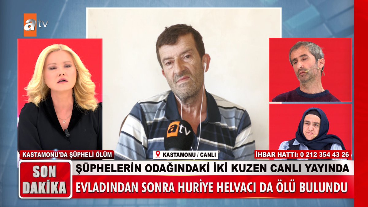Müge Anlı şok detayı paylaştı! Huriye Helvacı çıplak bir şekilde bulunmuş ve kıyafetleri 25 metre ilerideymiş. Bu durumda kadınla oğlu Osman dolaşırken biri onları kaçırıp öldürmüş olabilir mi? Huriye neden çıplaktı? #MügeAnlı #Kastamonu