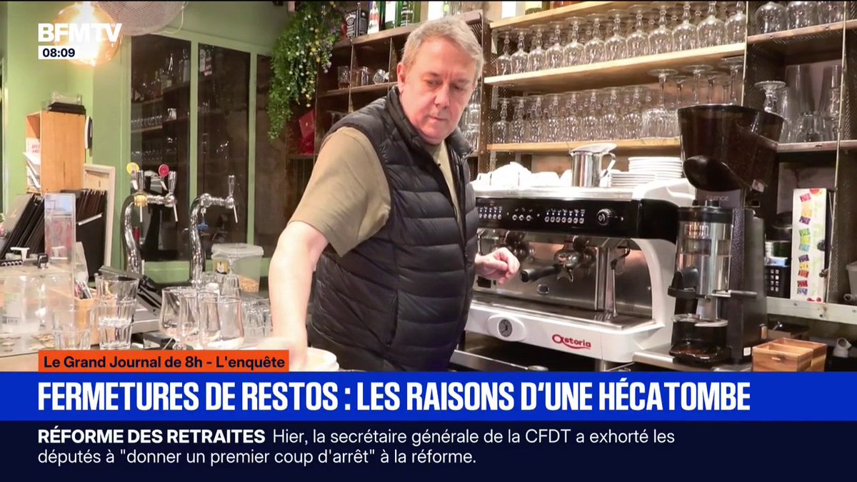 🚨 ALERTE : 1 resto sur 2 en France au bord du gouffre ! Baisse du pouvoir d’achat, fast-foods qui écrasent… Avec Macron et la gauche qui taxe, on file droit vers la banqueroute. Attendre 2027 ? On rebâtira sur des ruines ! #MacronDémission