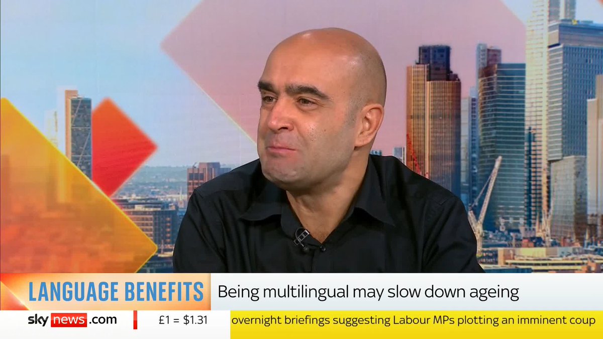 🟠 Could learning a new language help with ageing? Multilingualist expert Bilingual Brain Lab speaks to Sophy Ridge and Wilfred Frost about bilingualism and brain health 🧠 📺 Sky 501, Virgin 602, Freeview 233 and YouTube
