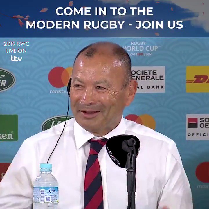 Eddie Jones was mocked about this in 2019. Everyone has joined in now.