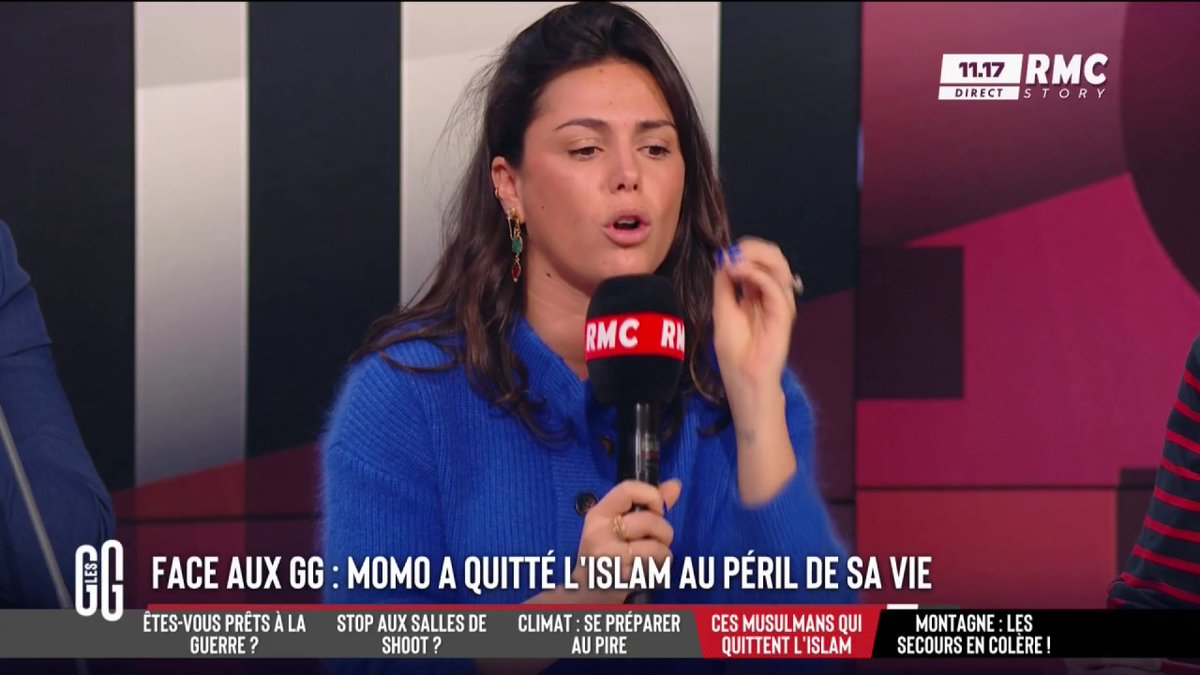 🗣️ Laura Warton-Martinez : "Depuis que je fais les Grandes Gueules, je me fais traiter de raciste et de fasciste sur les réseaux. Je me suis demandé si je n'étais pas devenu raciste. Avec votre livre je me suis rendu compte que j'étais juste humaniste." #GGRMC