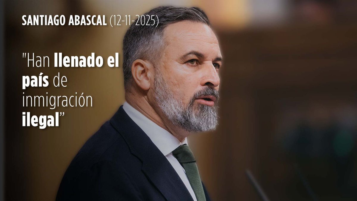 EL PROBLEMA DE LA VIVIENDA Y LOS SERVICIOS PÚBLICOS LO HAN OCASIONADO PP Y PSOE "Han llenado el país de inmigración ilegal. Este año va a acabar con 600.000 inmigrantes más que se suman a los más de 3 millones que han entrado en los últimos 5 años". ¿Y cuál es el resultado? ❌ No hay vivienda asequible. ❌ No hay salarios dignos. ❌ No hay seguridad. ❌ No hay cita para el médico en un tiempo razonable. ‼ Santiago Abascal 🇪🇸