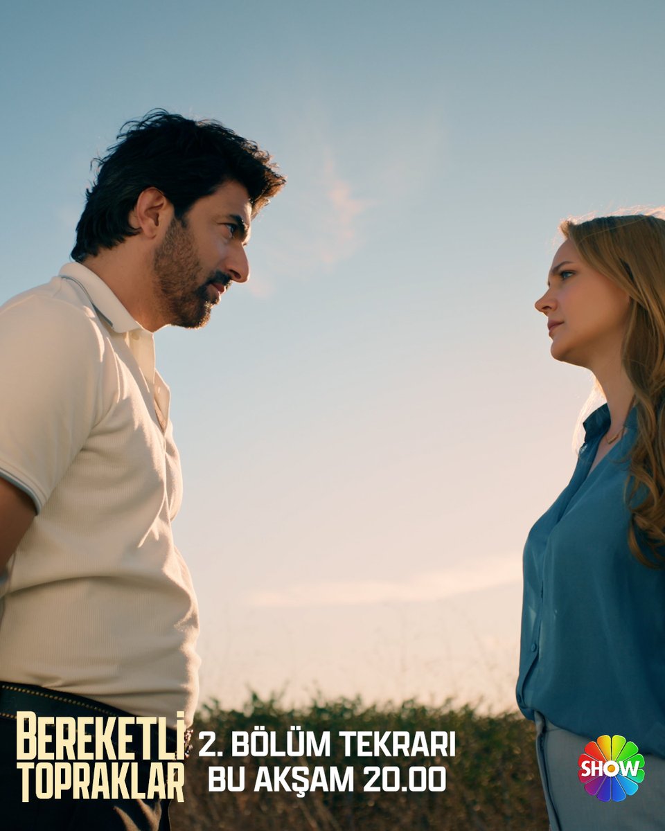Kaçıranlar ve yeniden izlemek isteyenler için #BereketliTopraklar 2. bölüm tekrarıyla bu akşam 20.00'de Show TV'de! @showtv @surecfilm