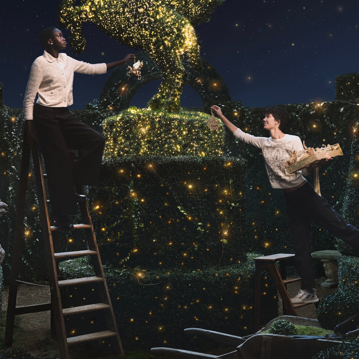 Welcome to Dior’s Enchanted World, a fantastical and surreal setting filled with specially chosen pieces for the holiday season, available now in stores and online