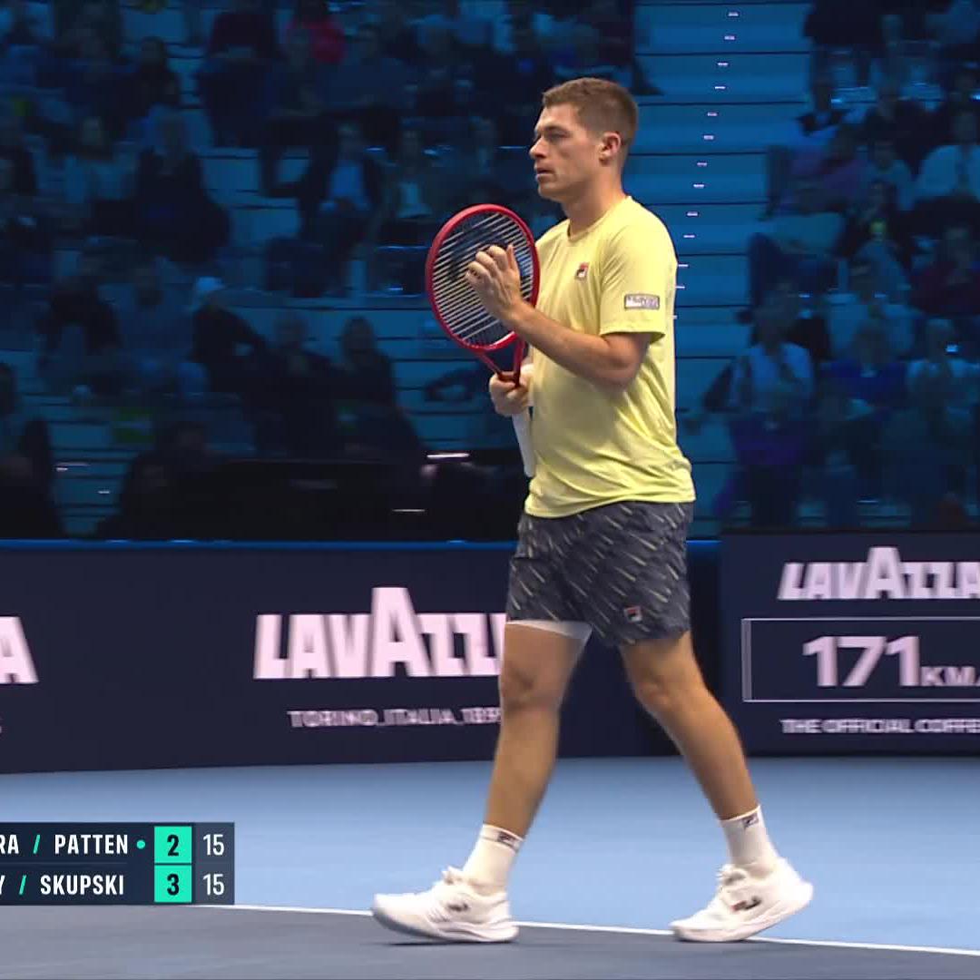Expertly done Neal Skupski 👌 #NittoATPFinals