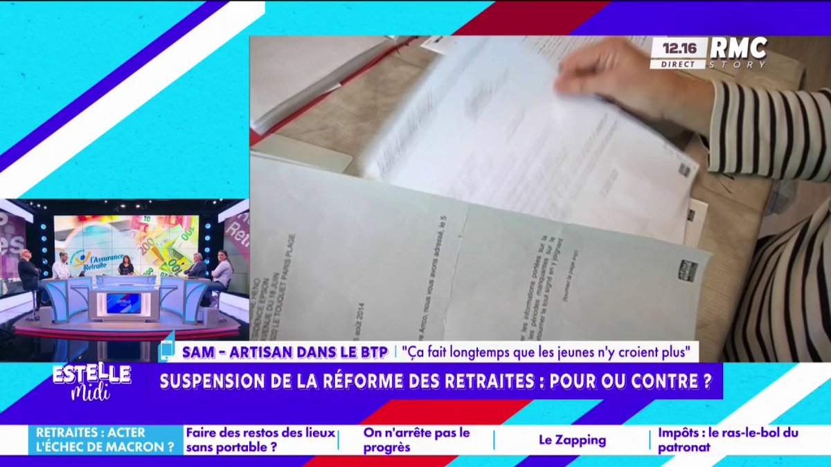 Réforme retraites 📞 Sam : "J'en ai plus rien à faire ! Je fais partie de cette génération qui n'attend plus rien de cette État ! Voter ce que vous voulez, vous êtes des guignols ! Faites plaisir à la gauche qui veut financer la médiocrité avec ceux qu'ont réussi" #EstelleMidi