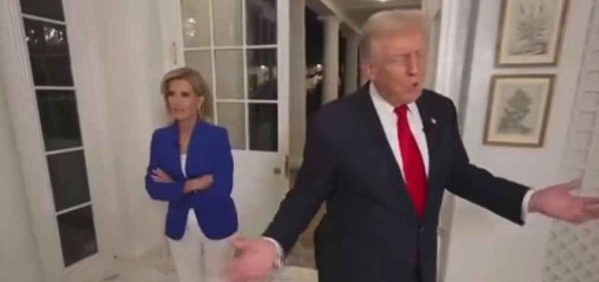 “I might as well do this.” Trump says his “greatest strength” is building ballrooms. Yes, he actually said that.
