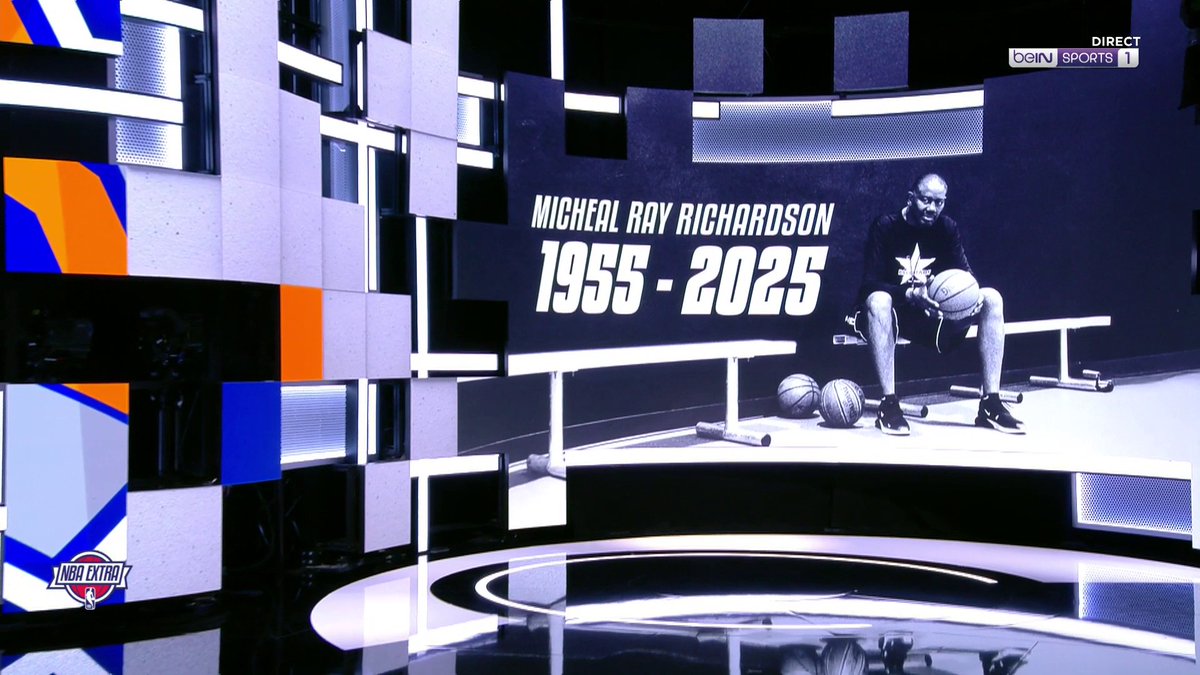 🏀 #NBAextra 🕯️ Micheal Ray Richardson, quatre fois All-Star en NBA et champion de France avec Antibes, nous a quitté hier... 🗨️ "Il nous a fait rêver, on lui doit beaucoup !"