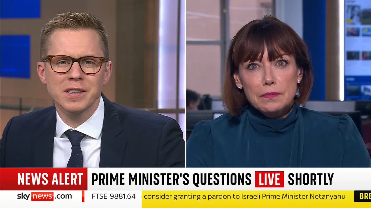 'Wes Streeting has clearly come out and said that he has loyalty to the PM, and that he is not mounting a coup.' Sky's Beth Rigby speaks ahead of PMQs in the wake of reports that the health secretary is plotting to oust Sir Keir Starmer Live updates: