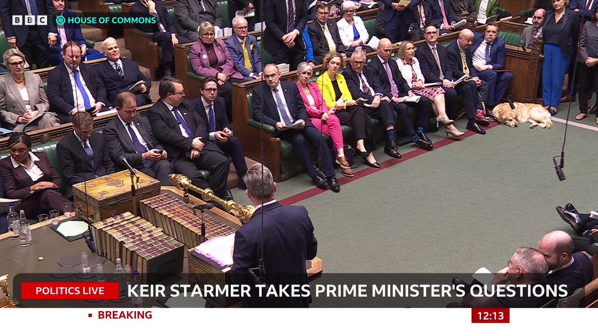 Liberal Democrat leader Ed Davey asks if PM will tell Donald Trump to drop his demand for a $1bn settlement from the BBC Keir Starmer says in an age of disinformation, he will always stand up for a strong, independent BBC #PMQs