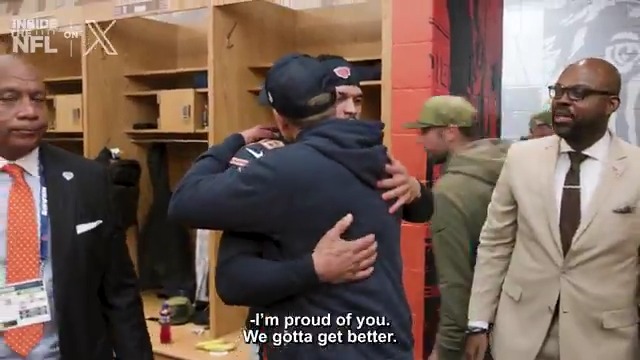 Even after a huge win, Caleb Williams was only focused on one thing... "We gotta get better." Inside the NFL Week 10 Mic'd Up on X