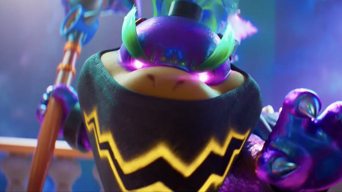 First look at Bowser Jr. in #TheSuperMarioGalaxyMovie.