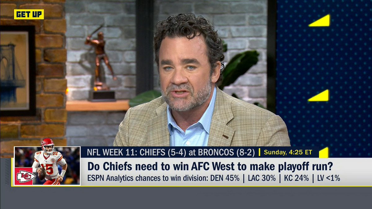 "I don't see how you would say it's just a clean sweep they should be the favorite for the Super Bowl." Jeff Saturday doesn't believe the Chiefs should be the favorites to win the Super Bowl 👀