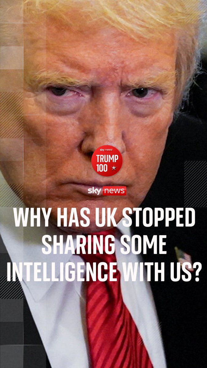 Is there a rift brewing in the US-UK 'special relationship'? The UK government has reportedly stopped sharing some intelligence with Washington. @JamesMatthewSky & @MarthaKelner discuss why on the latest episode of #Trump100 ⬇️ Listen 👉