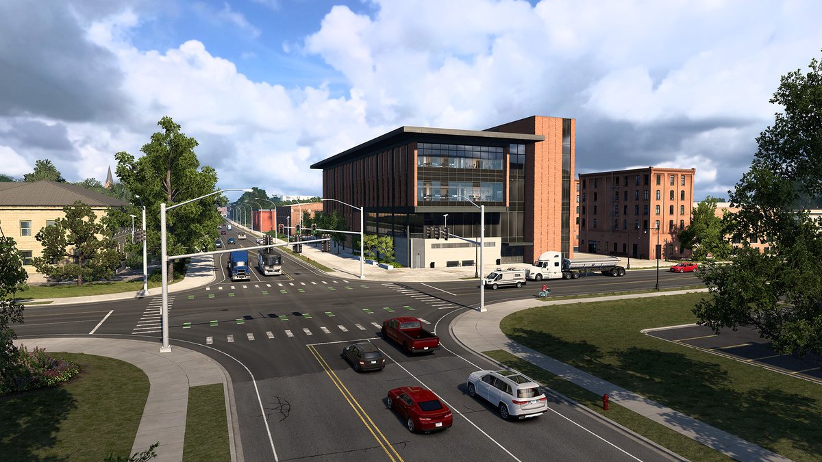 Welcome to Champaign, Illinois! 👋 A friendly town with a lively college spirit and that unmistakable Midwestern feel, Champaign offers a warm welcome to every trucker passing through! 🚛🇺🇸 See more here 👇