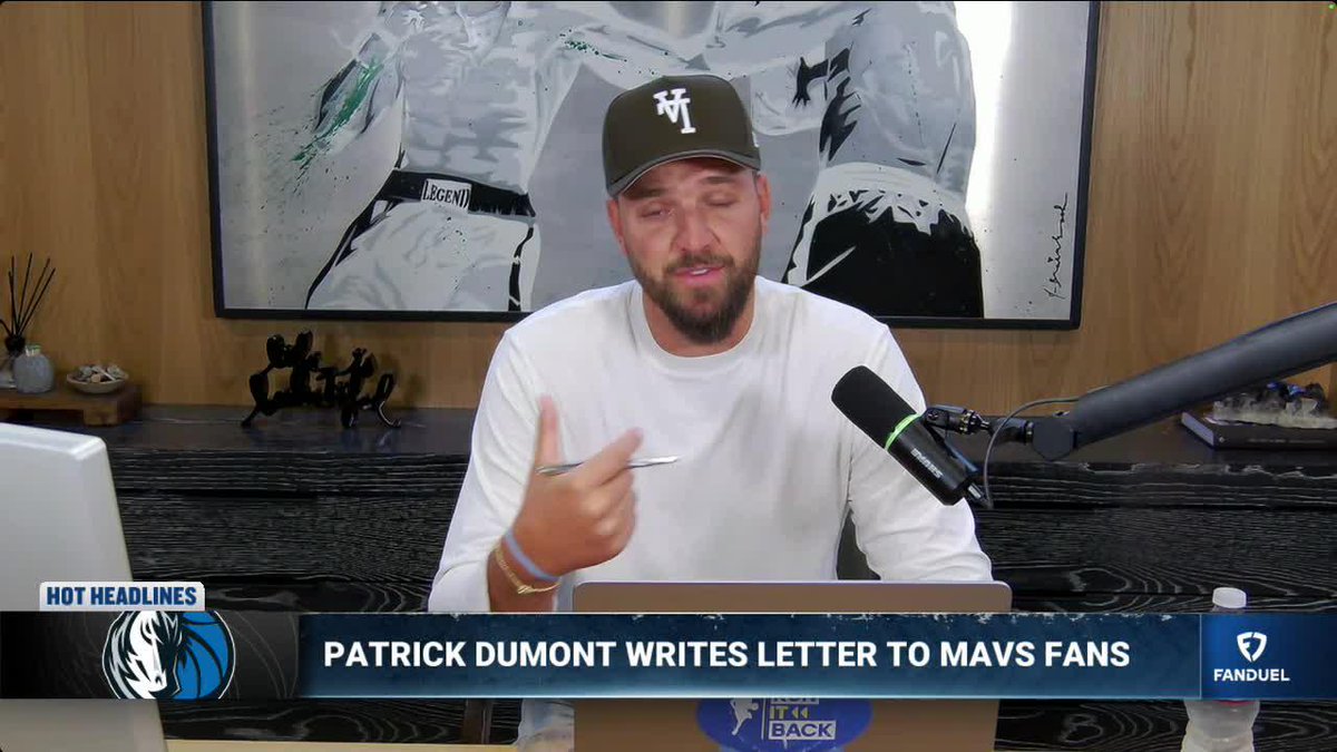 “If I'm GM of the Mavs and this trade was brought to me, I'm asking you what drugs you are on because you are high and I would never approve or agree to this trade.” — Chandler Parsons on the Luka trade (via Run It Back)