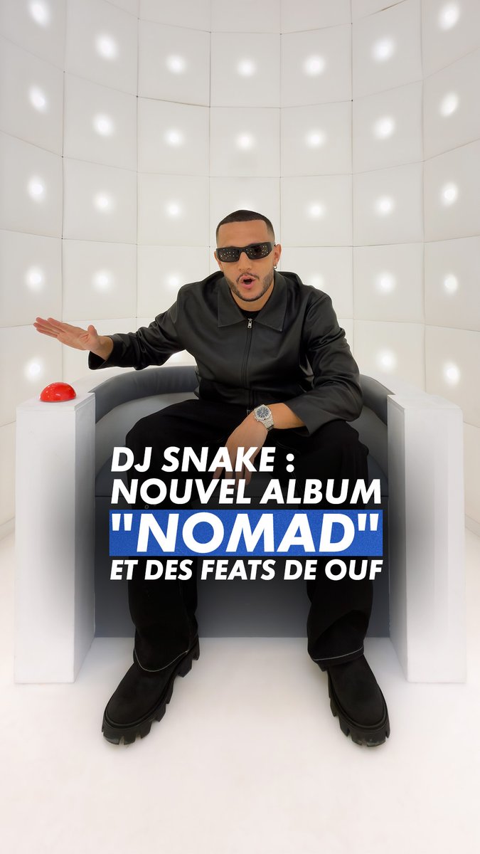 Il est un des artistes français les plus écoutés au monde, il a rempli le Stade de France et l’Accor Arena le même soir, il a collaboré avec les plus grandes stars de la planète… Il aura 40 ans en 2026... Merci DJ SNAKE 🔥 Son troisième album #Nomad est disponible partout.